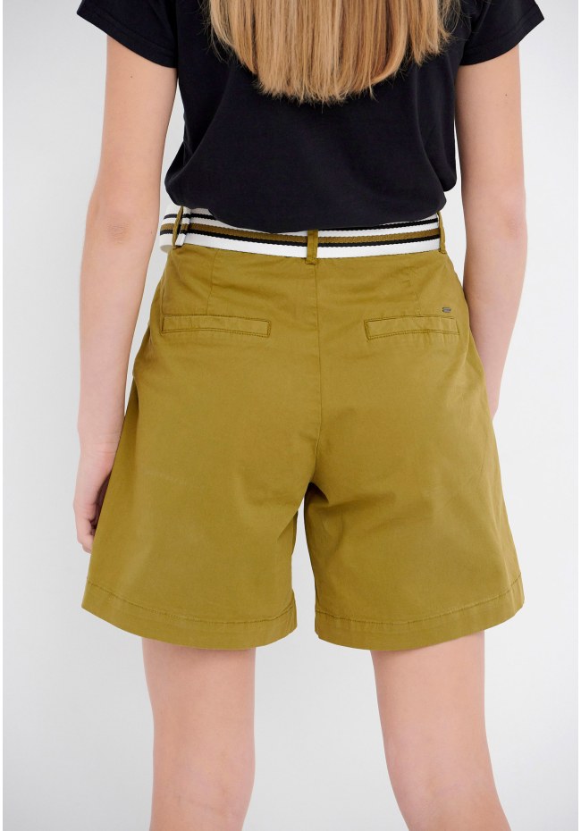 Γυναικείο ψηλόμεσο chino σορτς