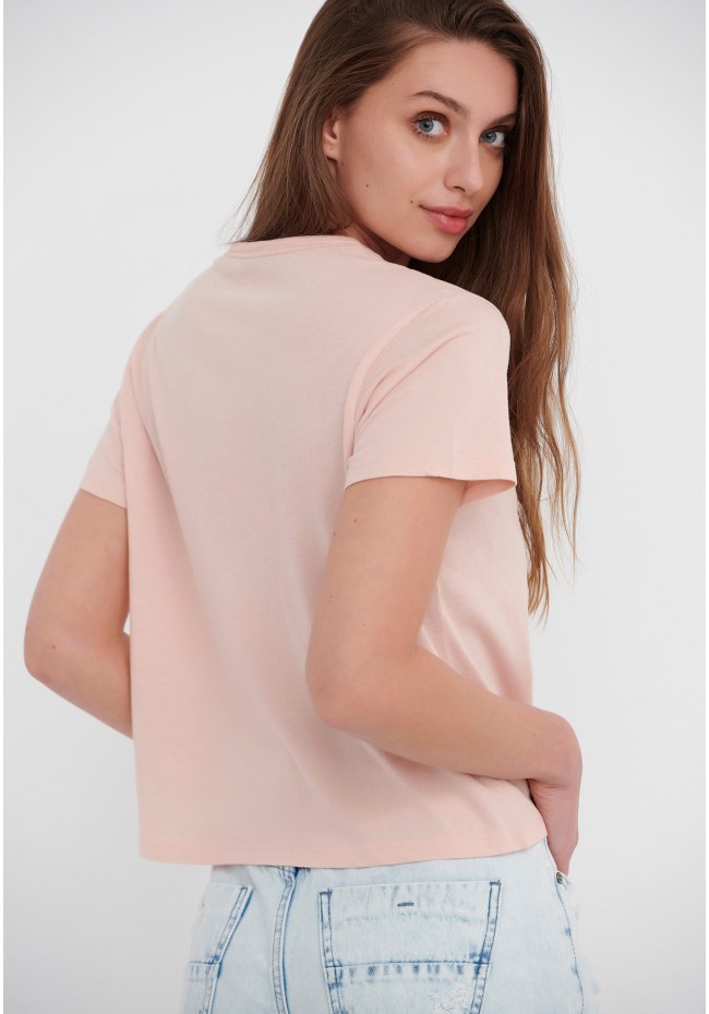 Crew neck printed t-shirt