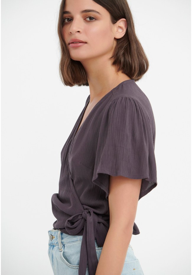 Viscose κρουαζέ τοπ
