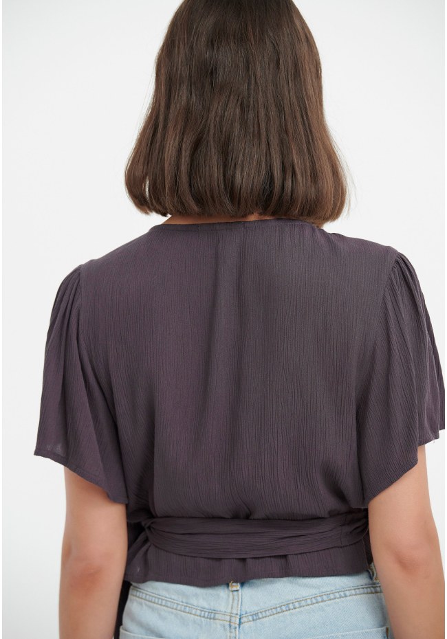 Viscose κρουαζέ τοπ