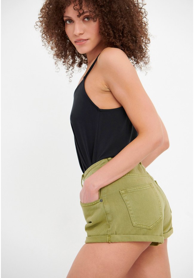 Women's denim shorts