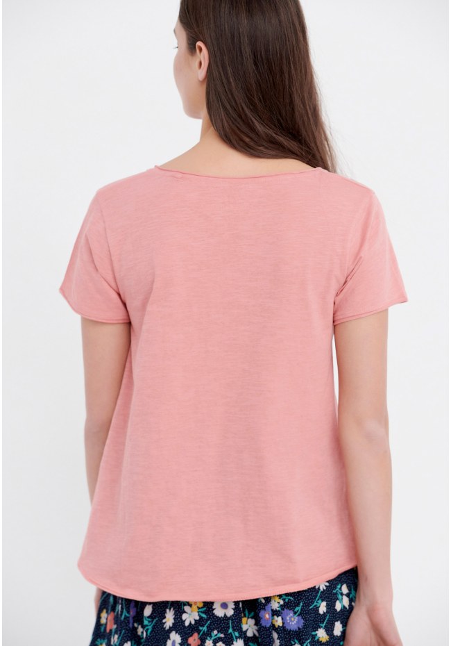 Essential t-shirt με V λαιμόκοψη