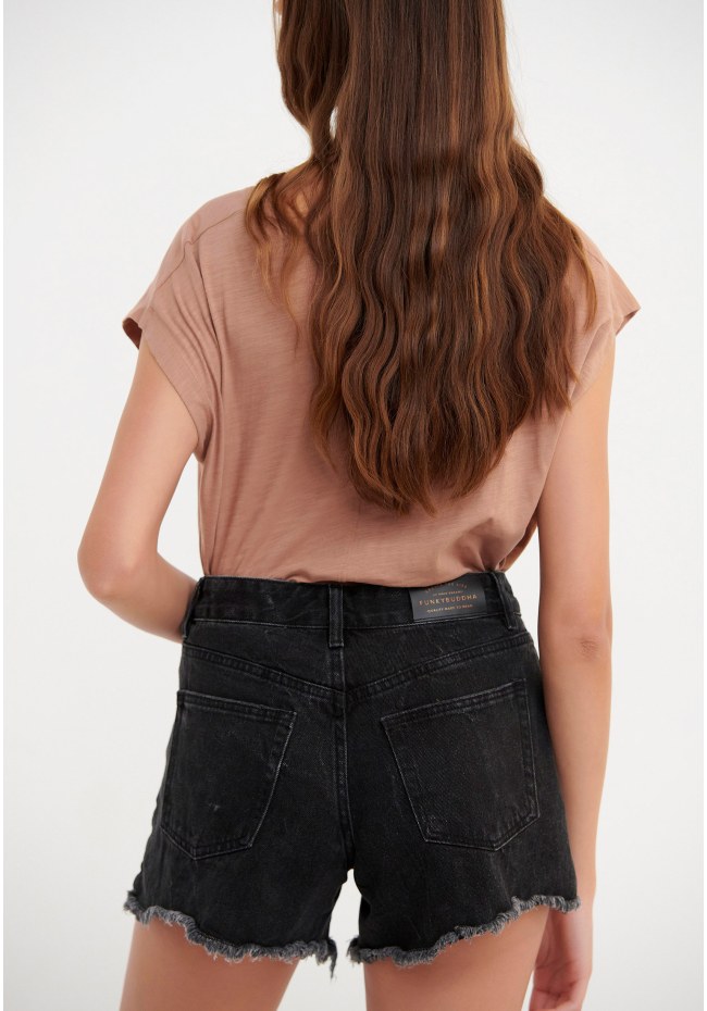 Women's denim shorts