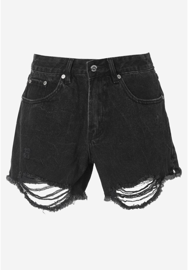 Women's denim shorts