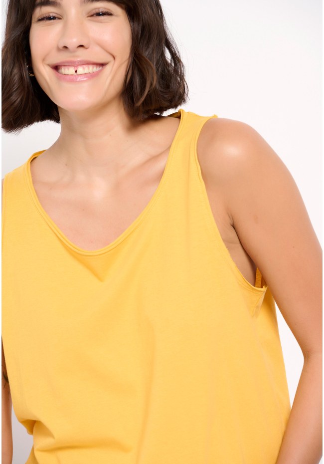 Organic cotton tank top