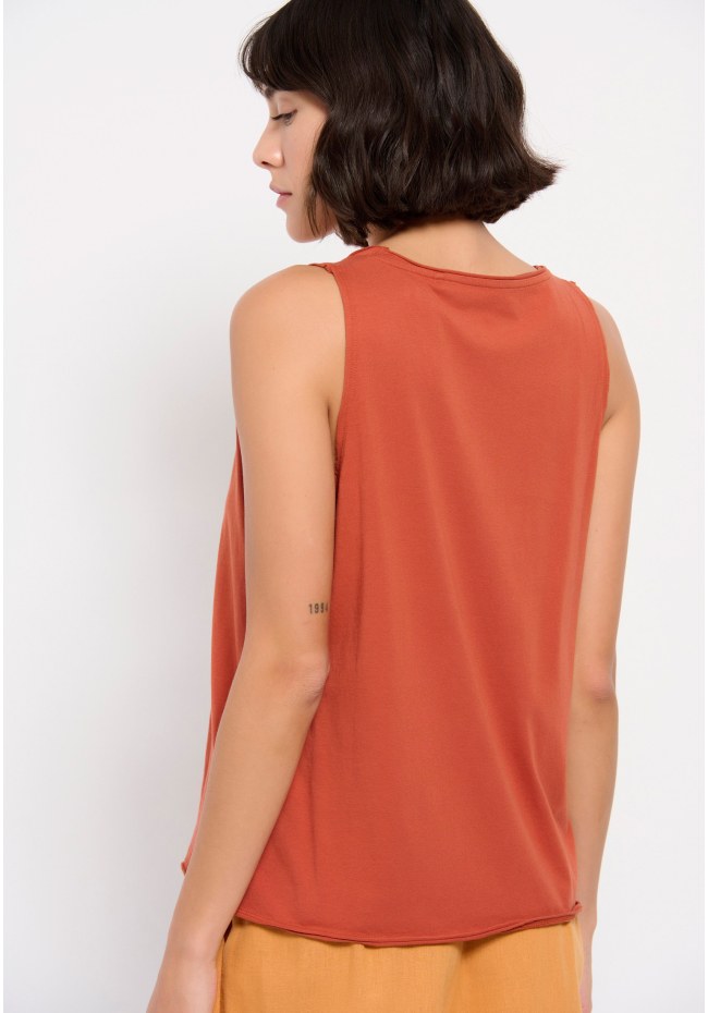 Organic cotton tank top