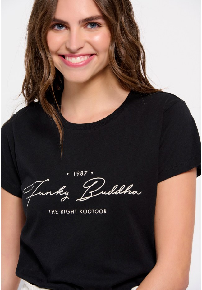 T-shirt από οργανικό βαμβάκι με τύπωμα