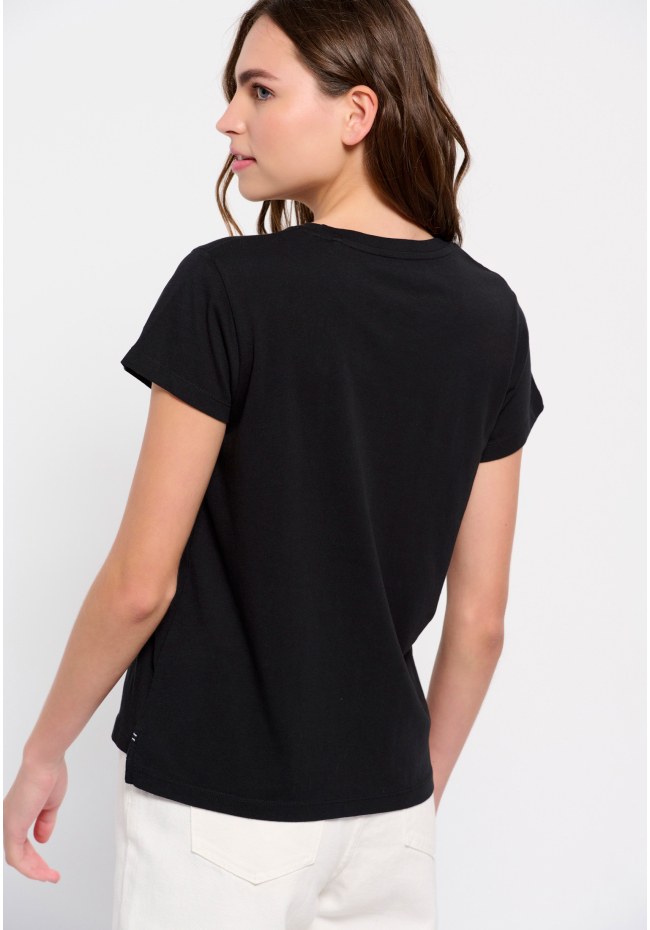T-shirt από οργανικό βαμβάκι με τύπωμα