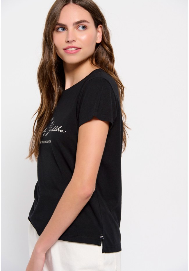 T-shirt από οργανικό βαμβάκι με τύπωμα