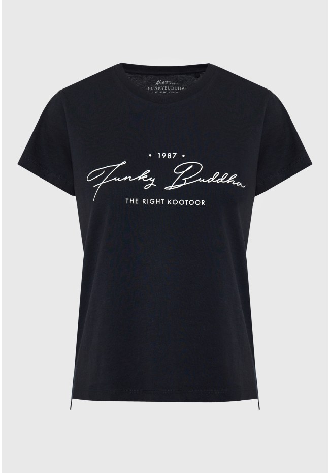 T-shirt από οργανικό βαμβάκι με τύπωμα