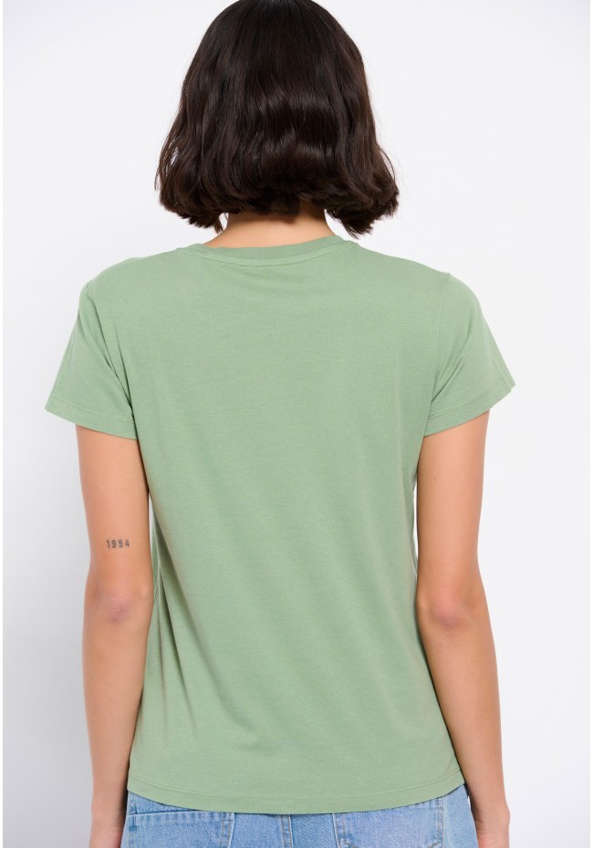 T-shirt από οργανικό βαμβάκι με τύπωμα