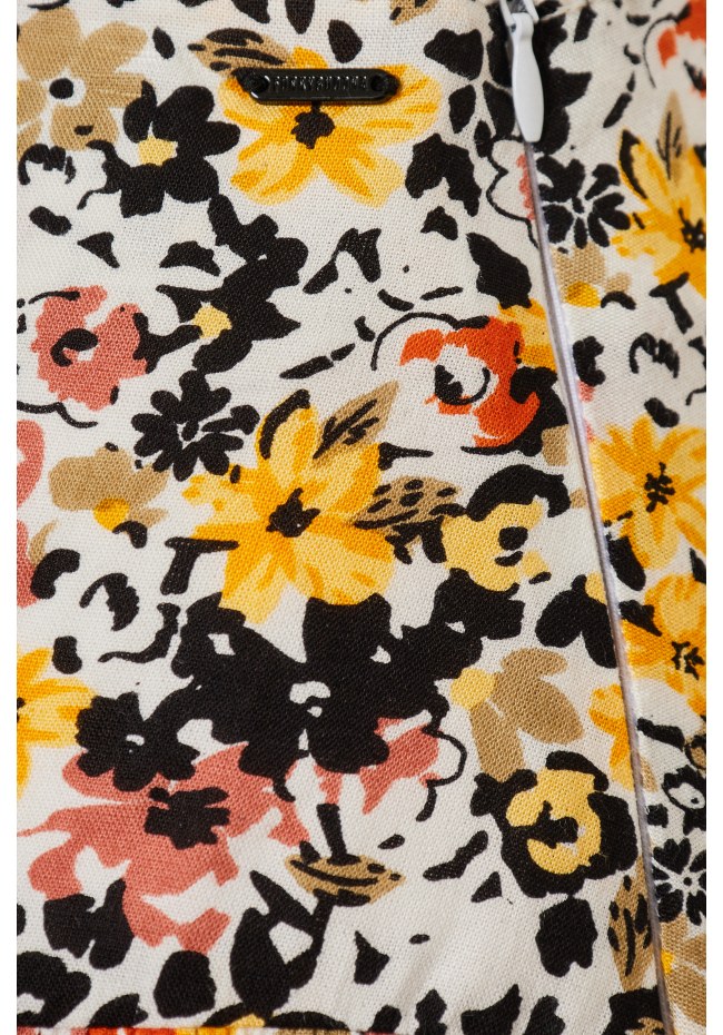 Φλοράλ μίνι φούστα