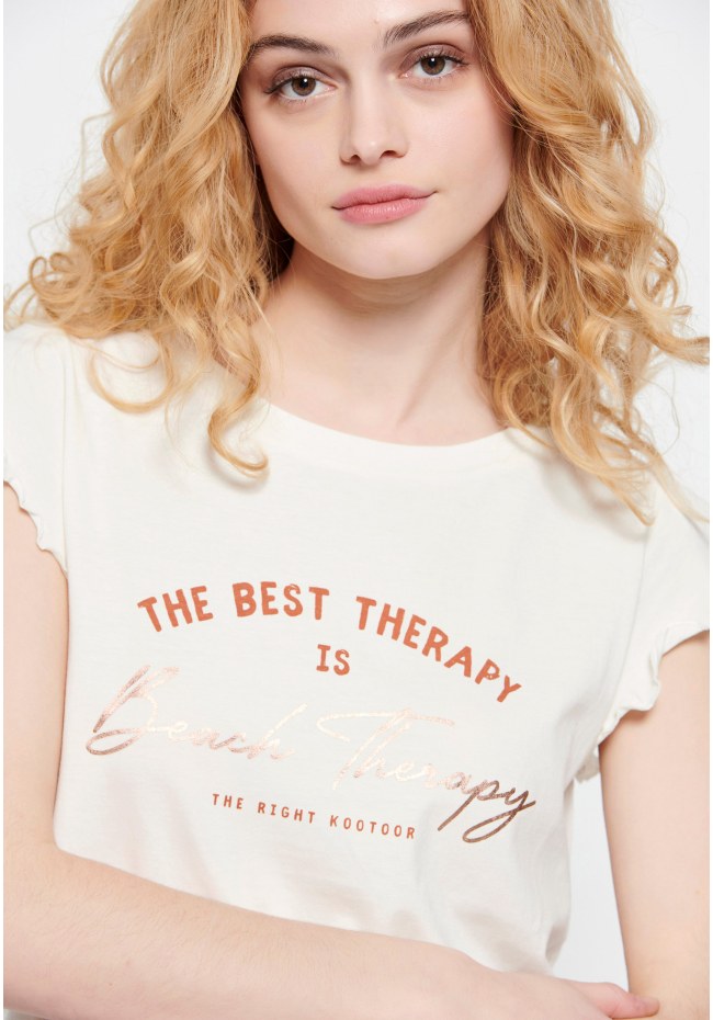 Organic cotton t-shirt with print