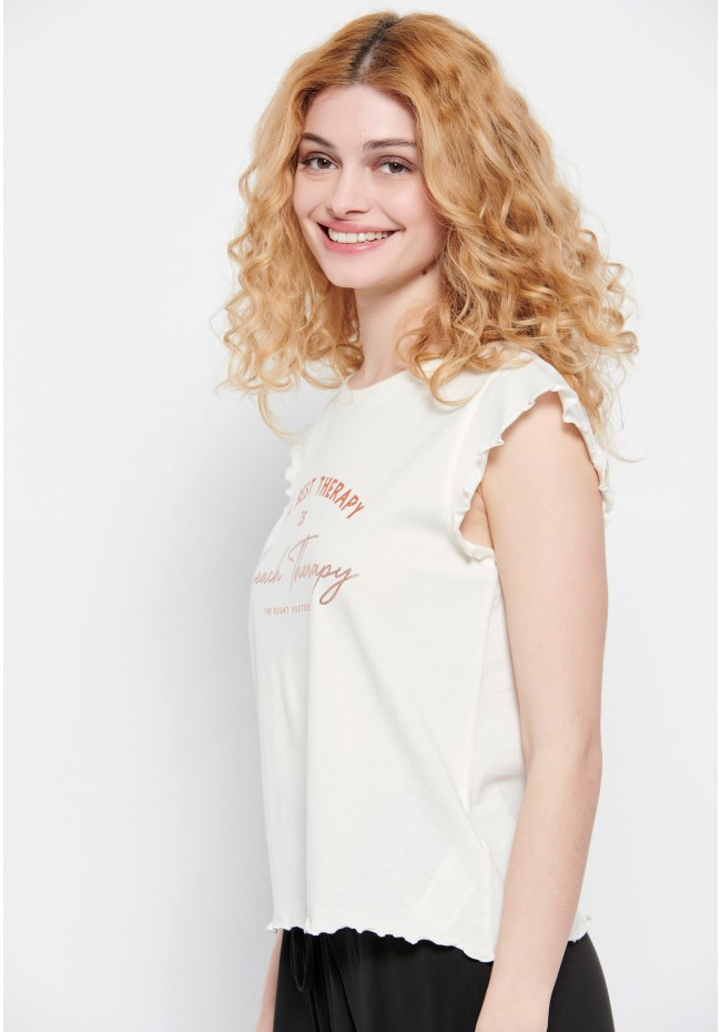 Organic cotton t-shirt with print