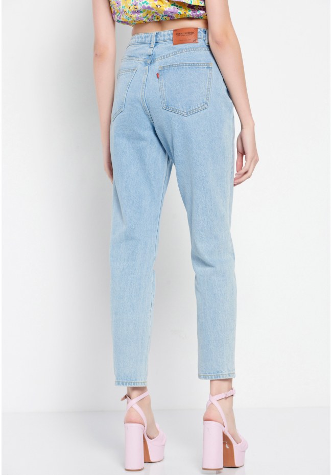 Moms fit τζιν παντελόνι