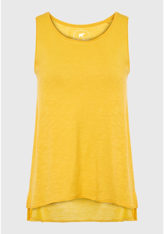 Plain cotton tank top