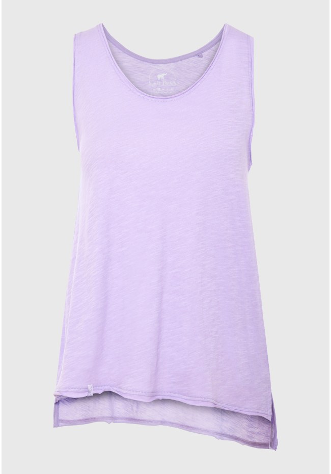 Plain cotton tank top