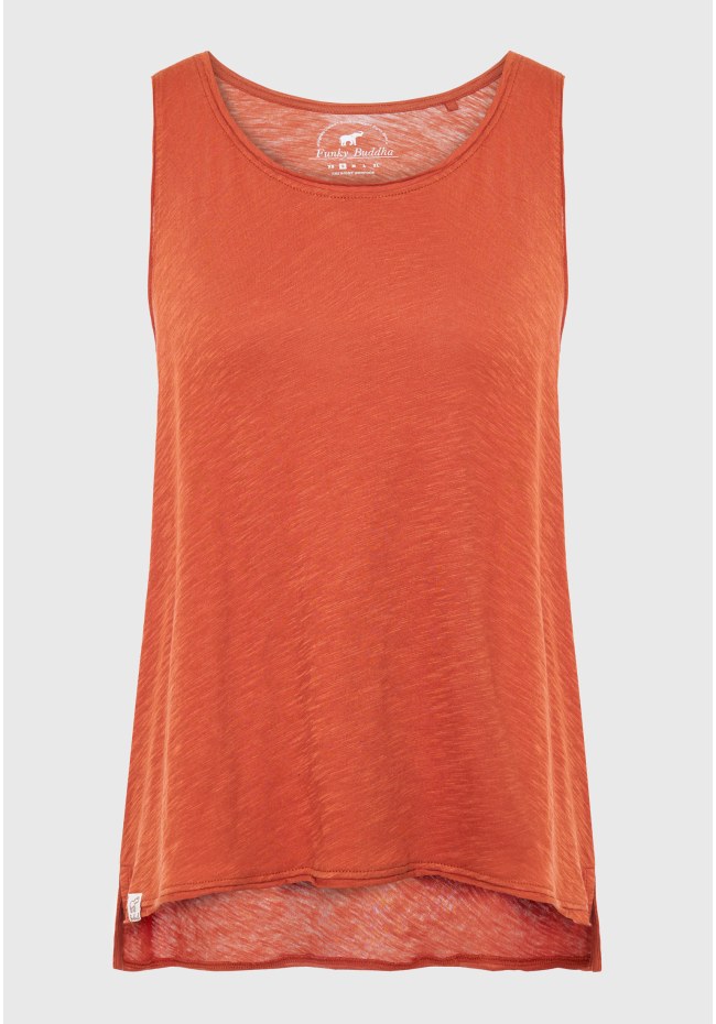 Plain cotton tank top