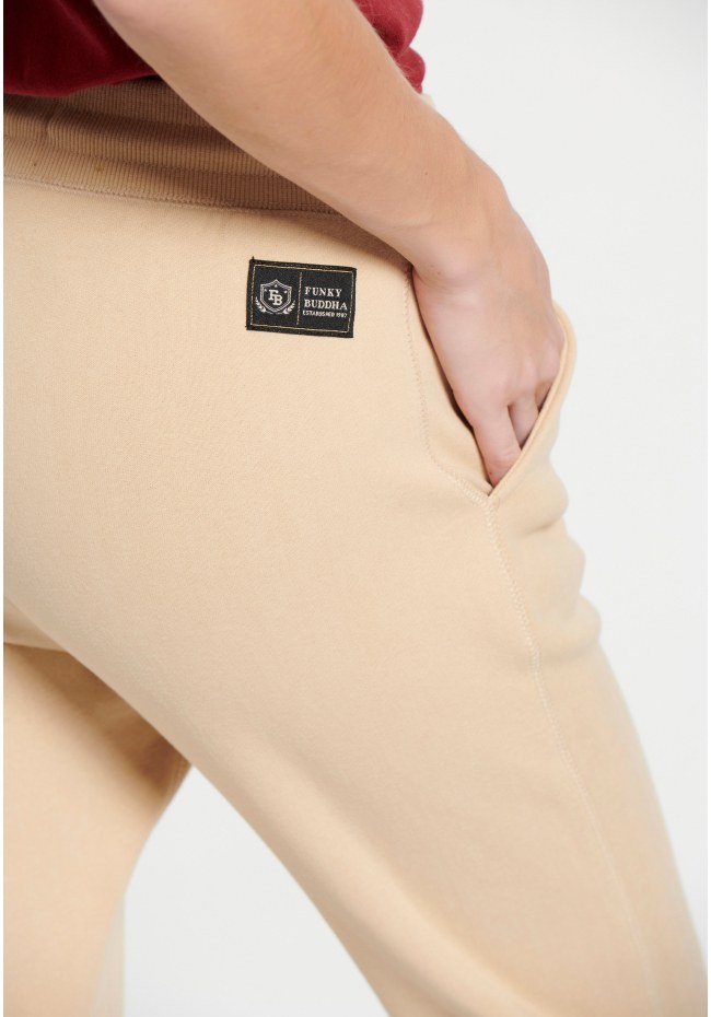 Women's joggers with Funky Buddha embroidery