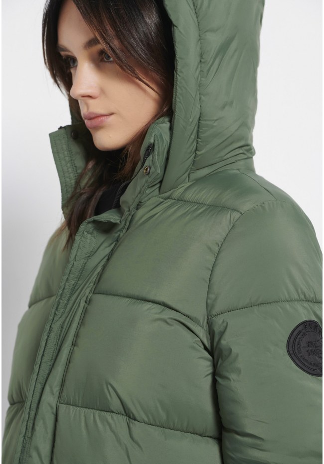 Relaxed fit puffer μπουφάν