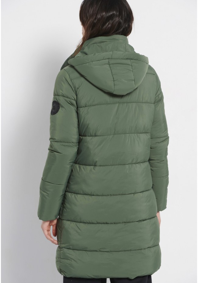 Relaxed fit puffer μπουφάν