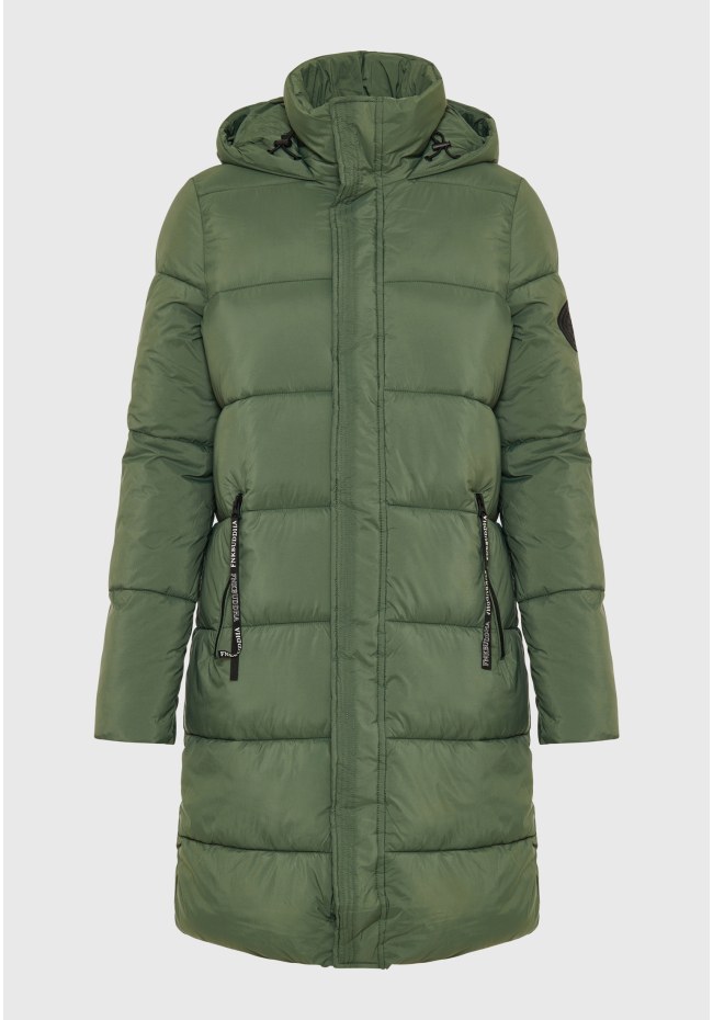 Relaxed fit puffer μπουφάν