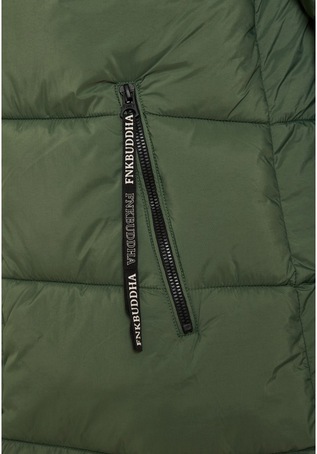 Relaxed fit puffer μπουφάν