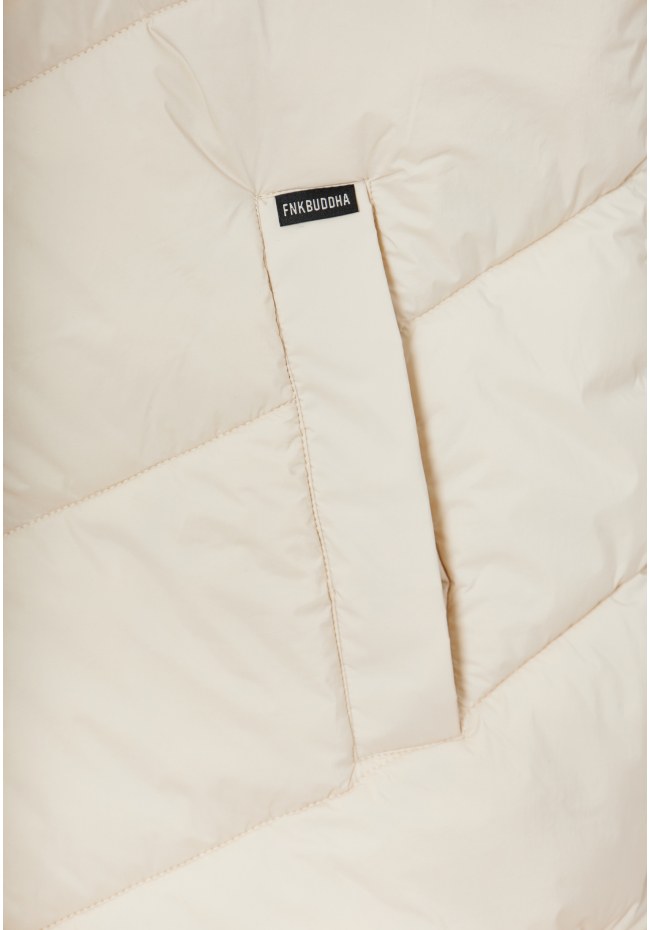 Long fit αμάνικο puffer τζάκετ