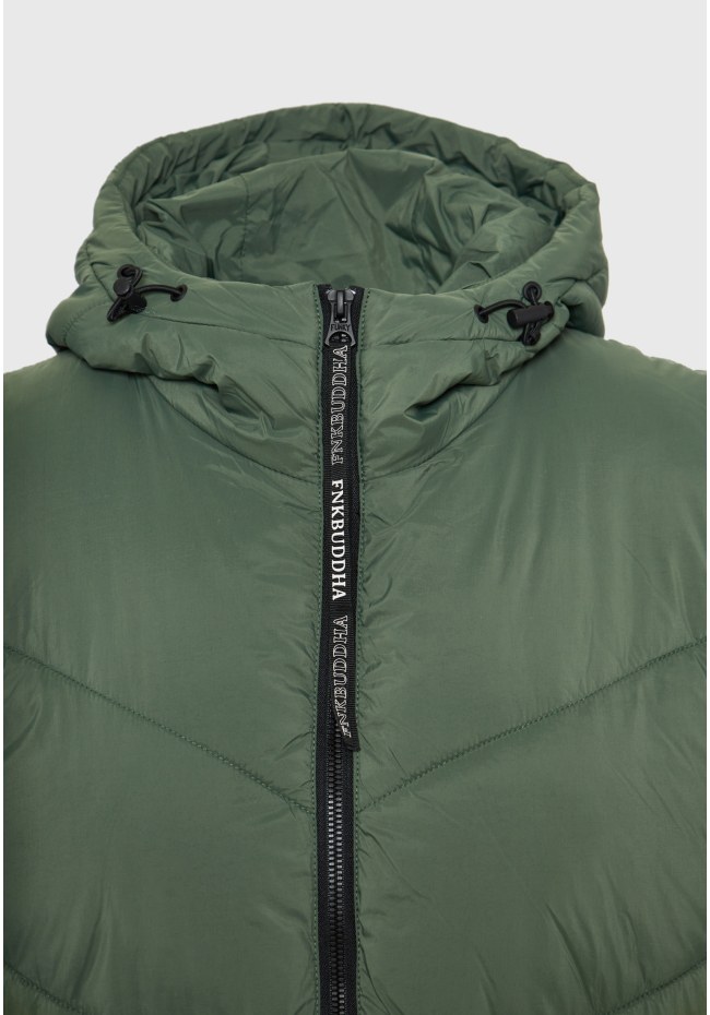 Long fit αμάνικο puffer τζάκετ