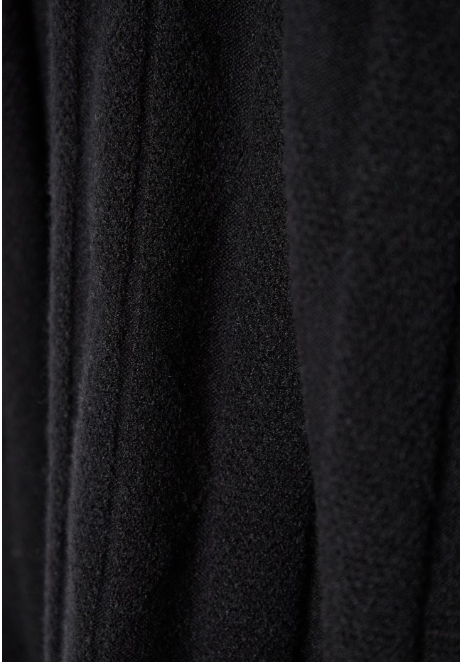 Relaxed cable knit mini dress