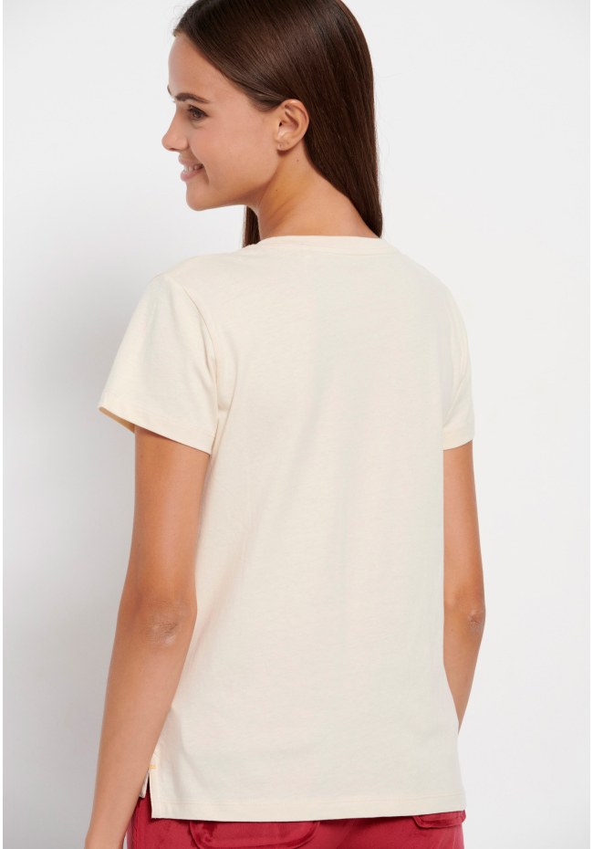 Chest printed t-shirt