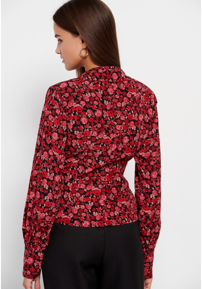 Γυναικείο εμπριμέ πουκάμισο