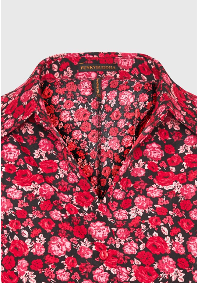 Γυναικείο εμπριμέ πουκάμισο