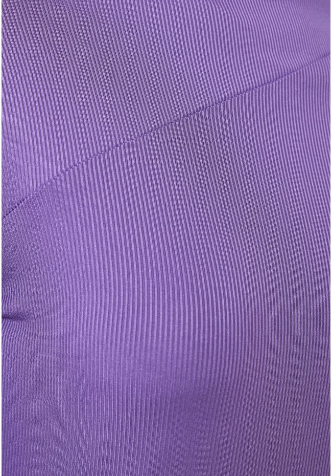 Midi dress in rib weave