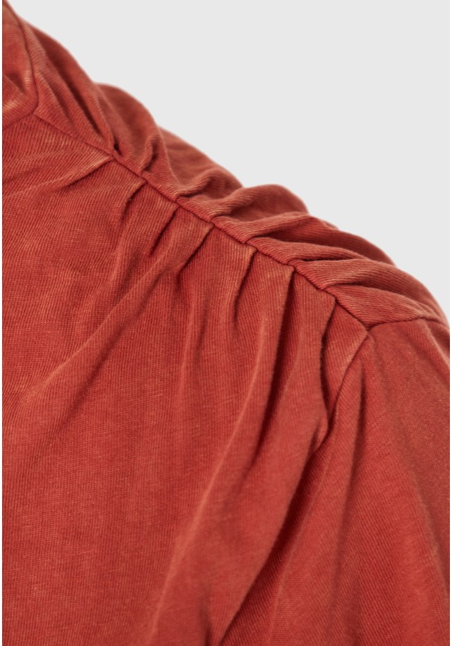 Garment dyed βαμβακερό t-shirt