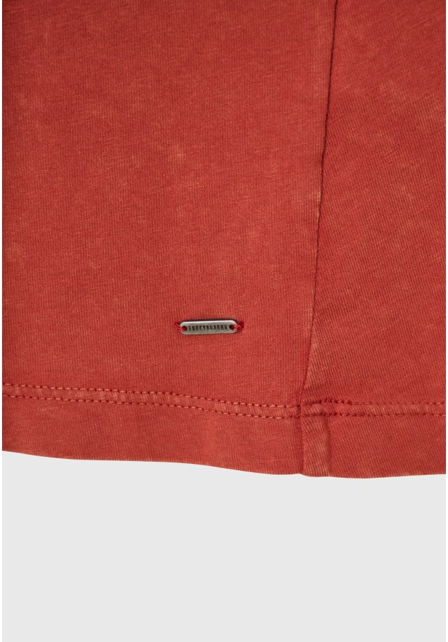 Garment dyed βαμβακερό t-shirt