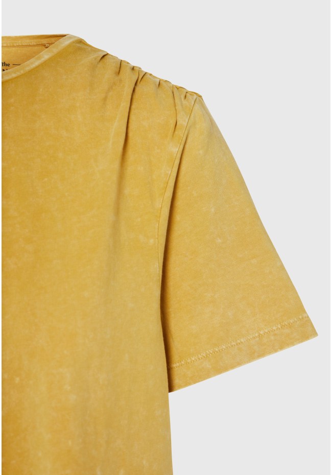 Garment dyed βαμβακερό t-shirt