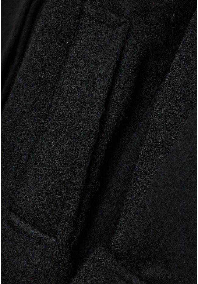 Relaxed fit γυναικείο μονόχρωμο παλτό