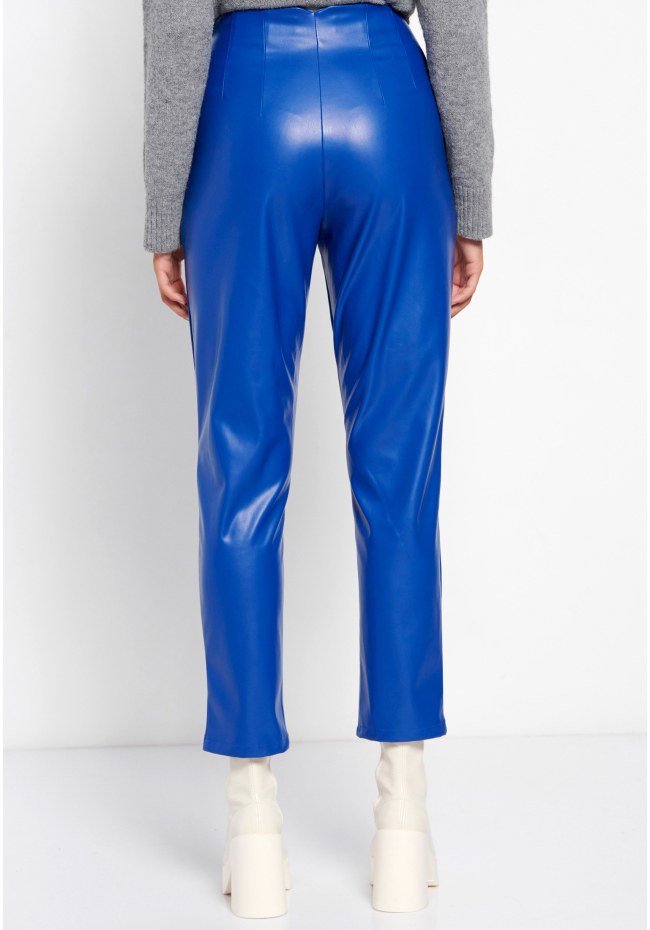 Women's eco leather (PU) casual pants