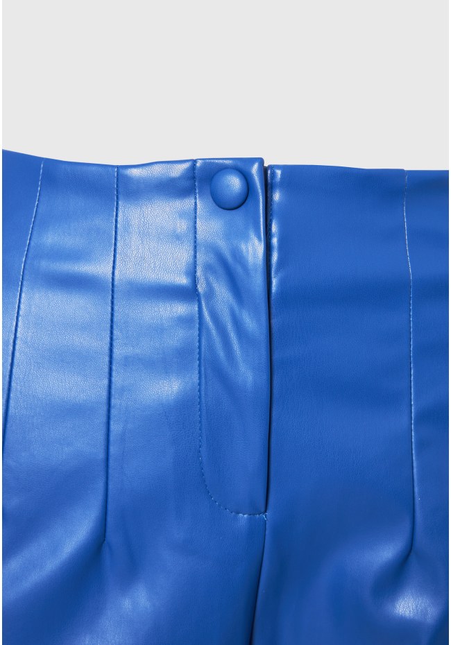 Women's eco leather (PU) casual pants