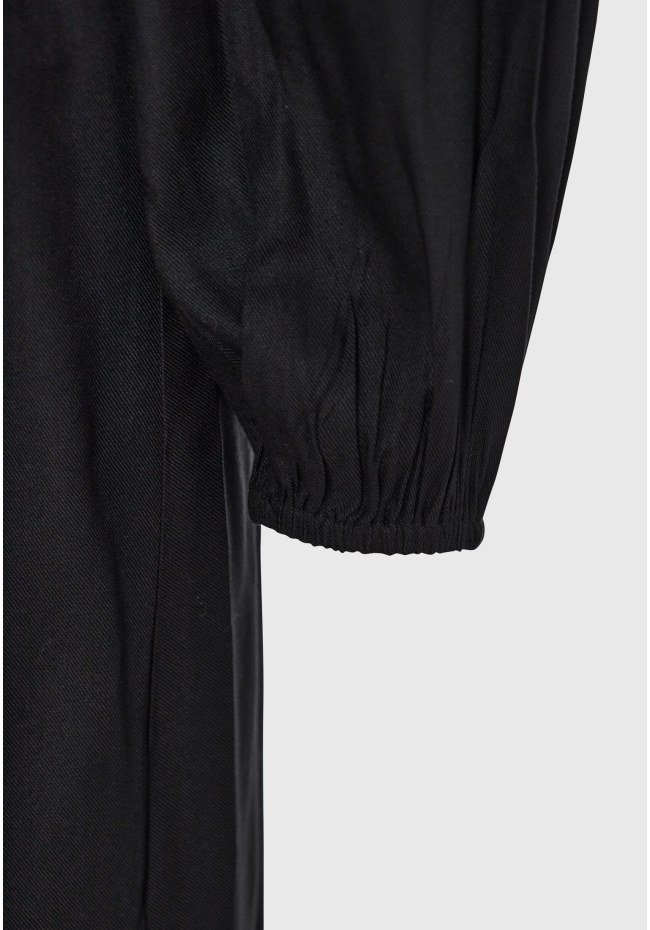 Viscose maxi wrap dress