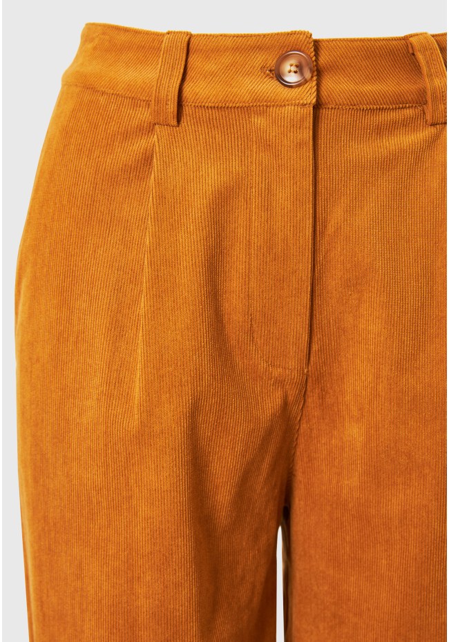 Wide leg κοτλέ παντελόνα