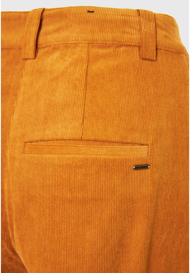 Wide leg κοτλέ παντελόνα