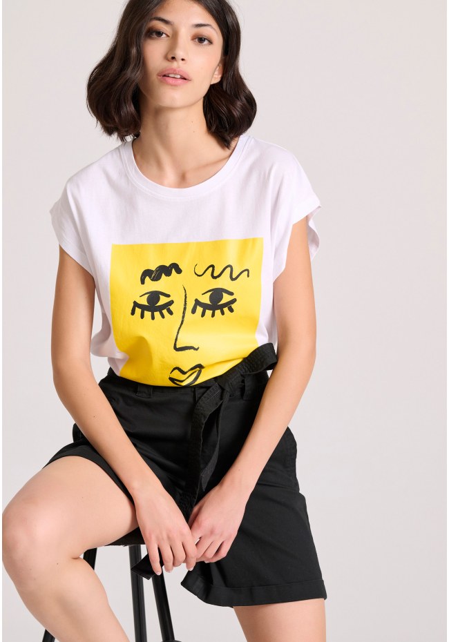 Γυναικείο σορτς με δέσιμο στη μέση