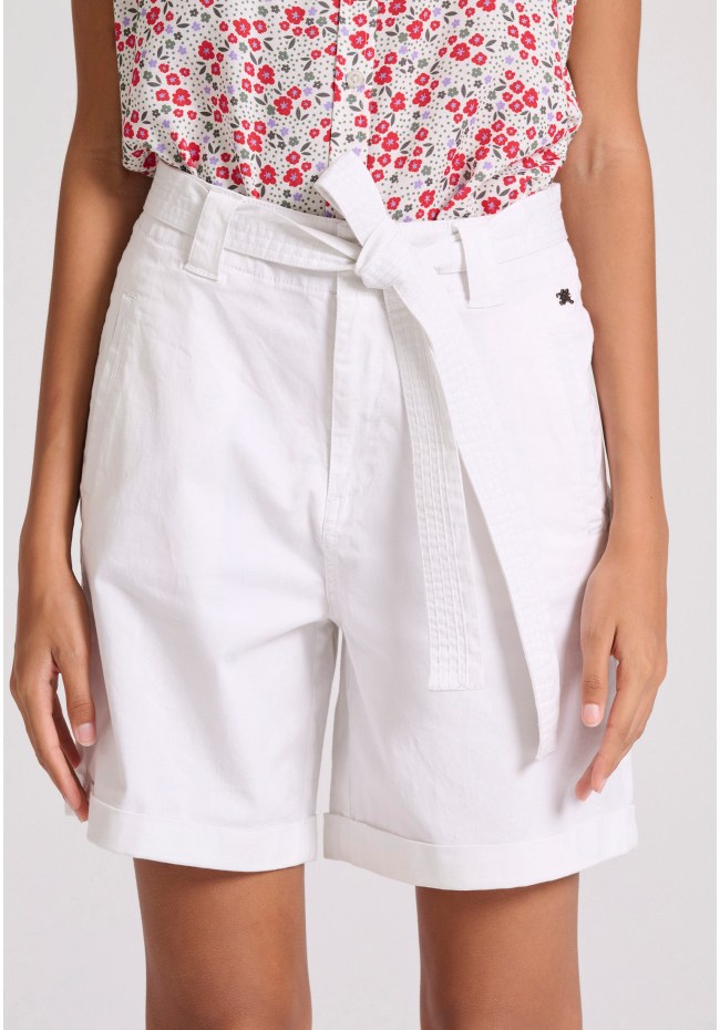 Γυναικείο σορτς με δέσιμο στη μέση