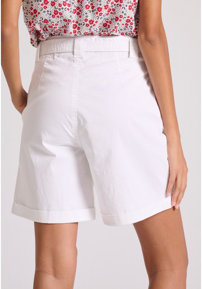 Γυναικείο σορτς με δέσιμο στη μέση