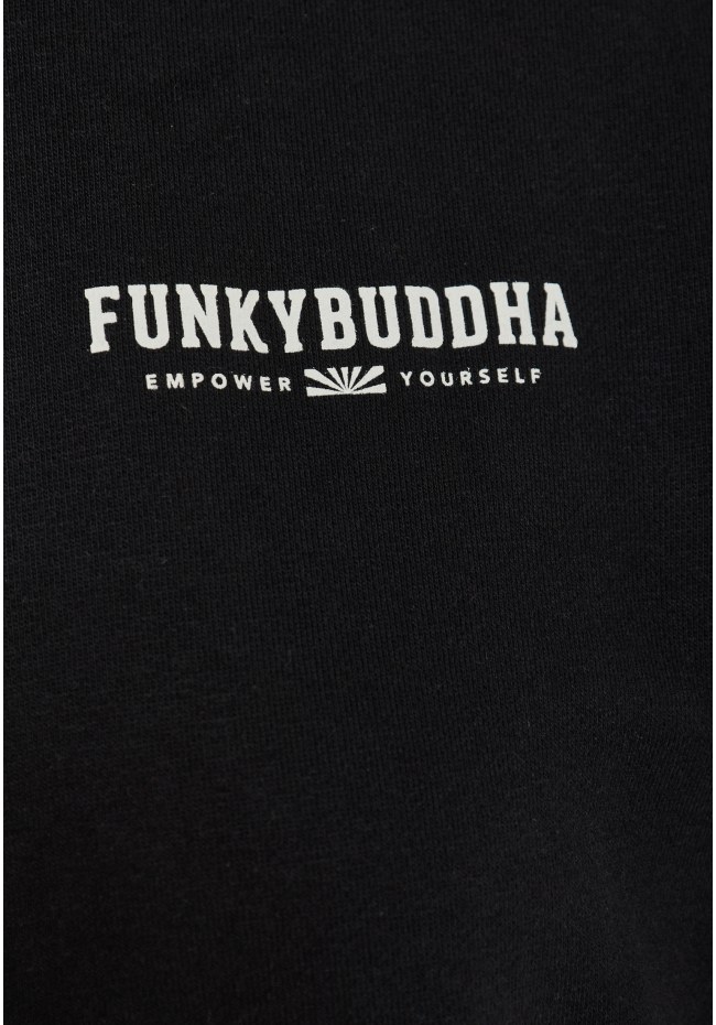 Γυναικεία ζακέτα φούτερ με Funky Buddha τύπωμα