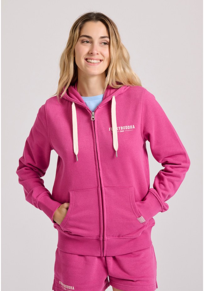 Γυναικεία ζακέτα φούτερ με Funky Buddha τύπωμα