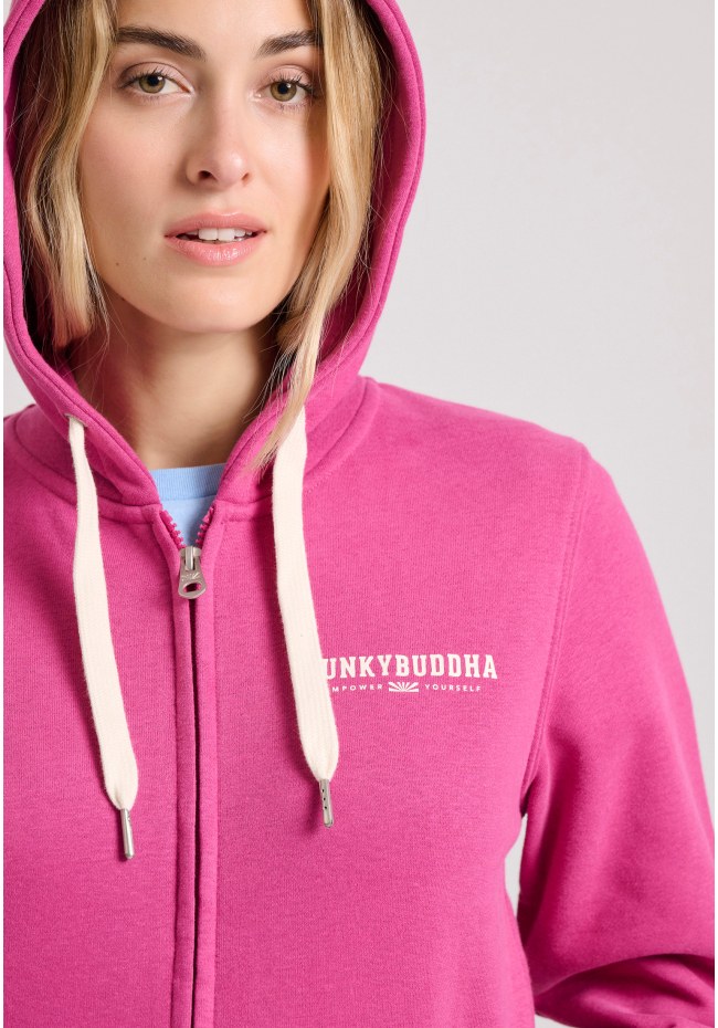 Γυναικεία ζακέτα φούτερ με Funky Buddha τύπωμα