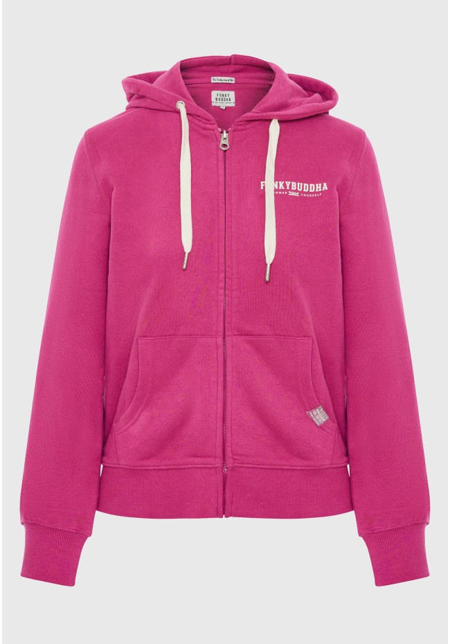 Γυναικεία ζακέτα φούτερ με Funky Buddha τύπωμα